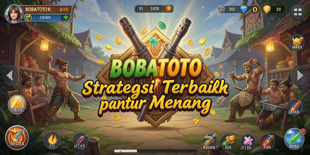 Tampilan gameplay seru di BOBATOTO dengan strategi mendalam.