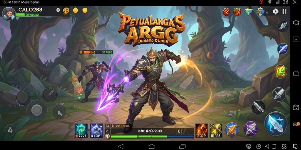 Tampilan gameplay seru dari CALO288 dalam dunia ARPG yang menakjubkan.