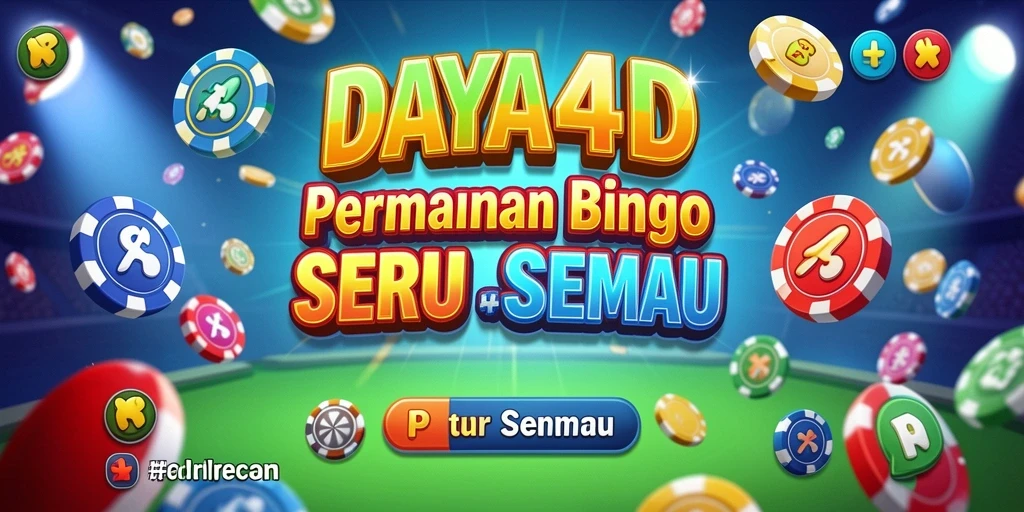 Screenshot utama DAYA4D menampilkan gameplay Bingo yang seru dan interaktif.