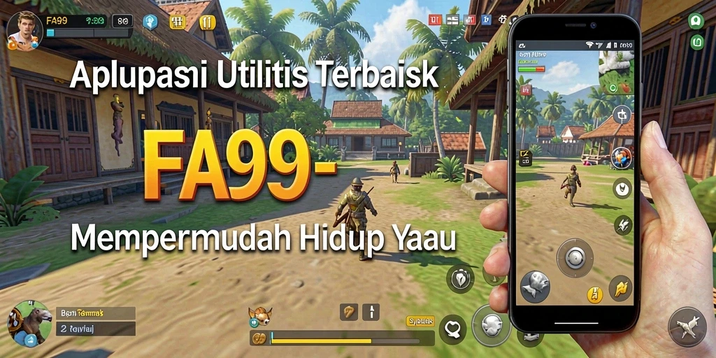 Tampilan antarmuka sederhana dan intuitif dari aplikasi FA99.