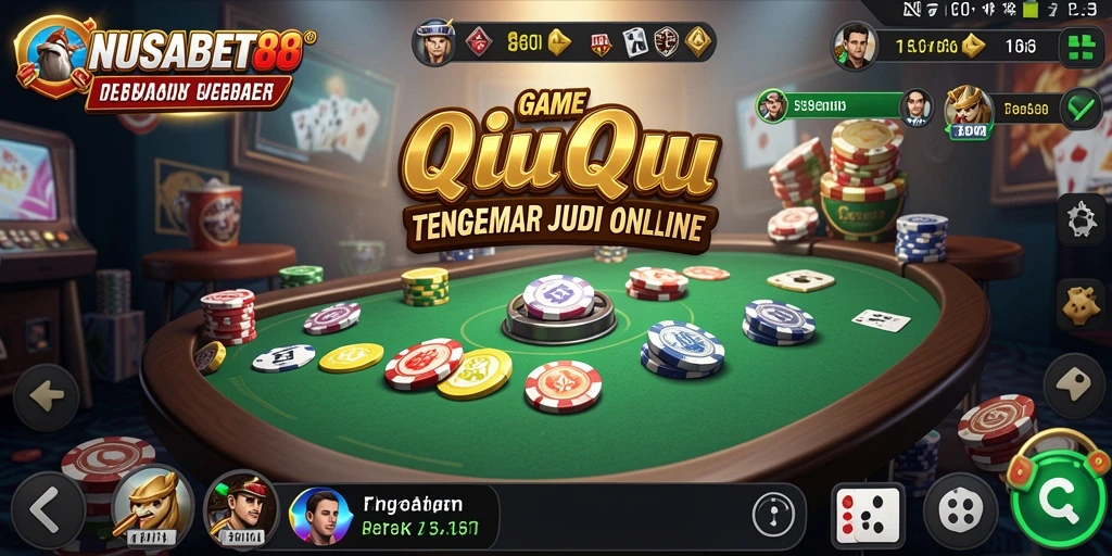 Gameplay menarik NUSABET88 yang melibatkan strategi QiuQiu.