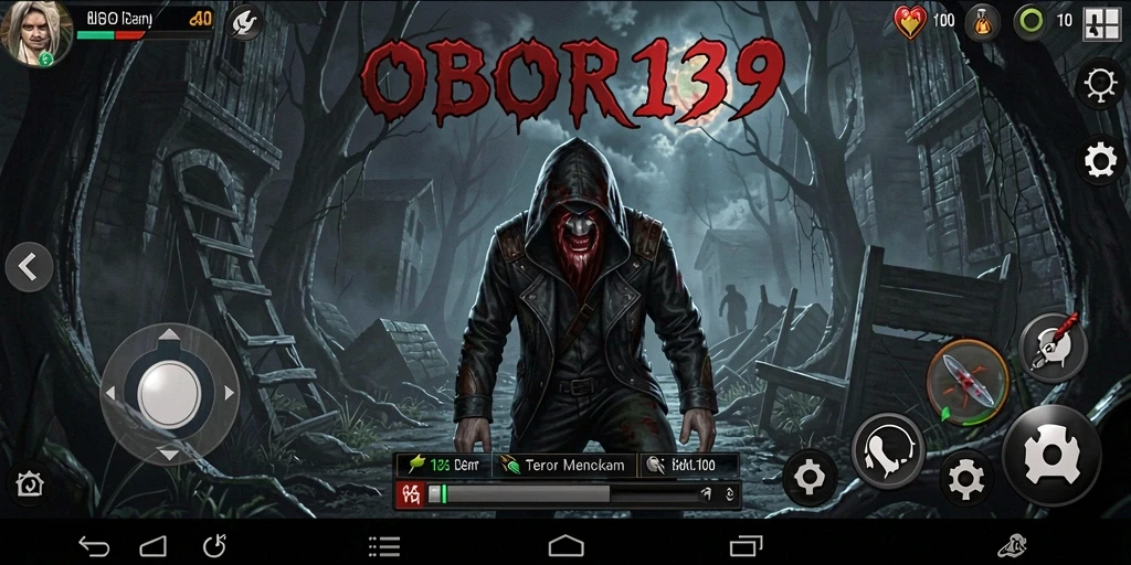 Tampilan gameplay yang menggugah ketakutan di OBOR138.