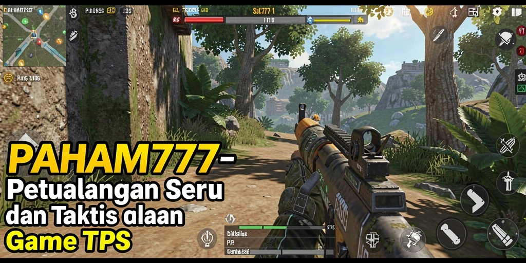 Tampak gameplay seru dengan aksi taktis di PAHAM777.