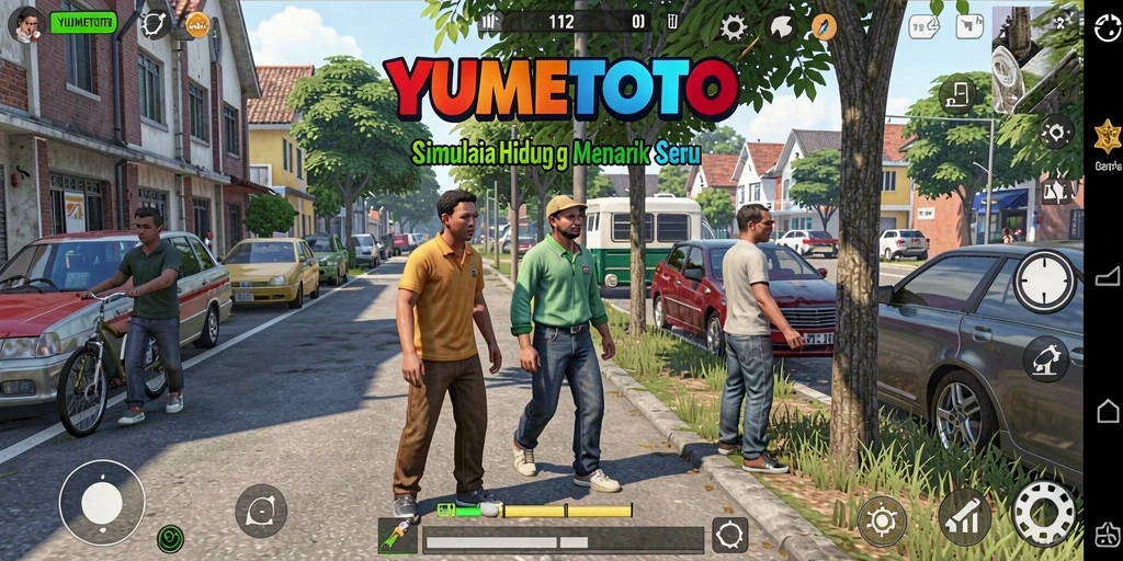 Tampilan gameplay YUMETOTO yang menarik dan interaktif.